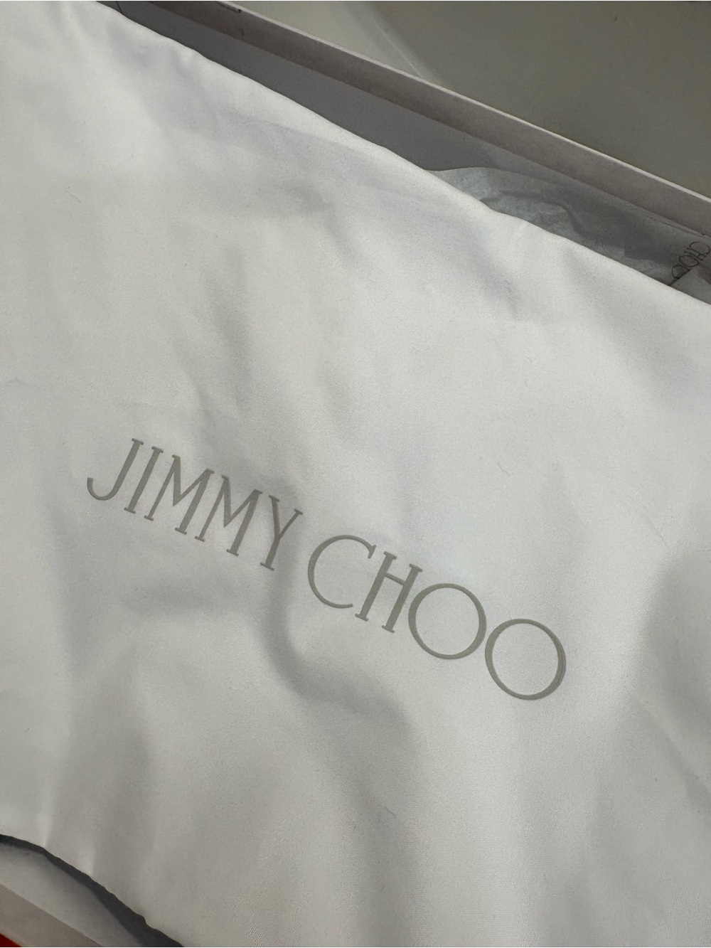 Jimmy Choo Hot Pink Satin Sacora 85 - Picture 4 of 10